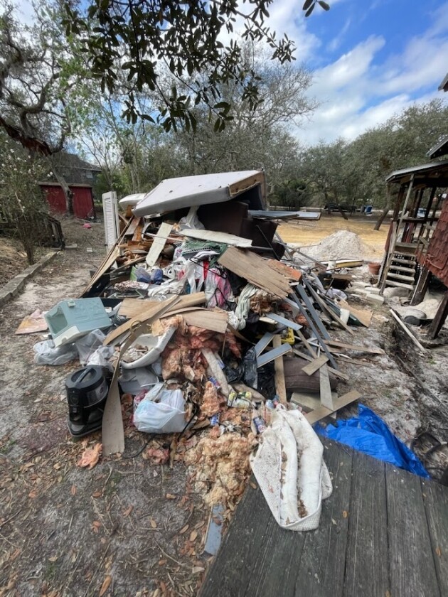Vacant lot trash removal service by Pro Junk Dispatch – clearing debris, waste, and junk from empty lots.