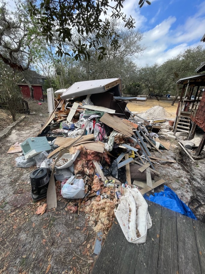 Vacant lot trash removal service by Pro Junk Dispatch – clearing debris, waste, and junk from empty lots.
